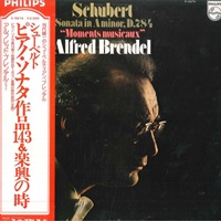 Philips Japan : Brendel - Schubert Sonata No. 14, Moment Musicaux
